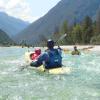 Paddeln auf der Soca